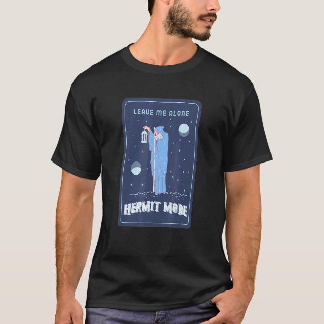 Hermitläge Lämna Mig Ifred Tarot T Shirt (Framsida)