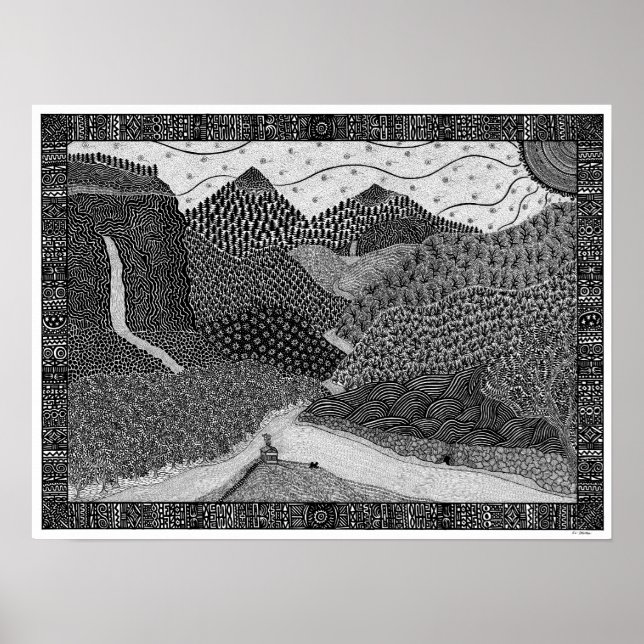 Hermit's Haven Poster (Framsidan)