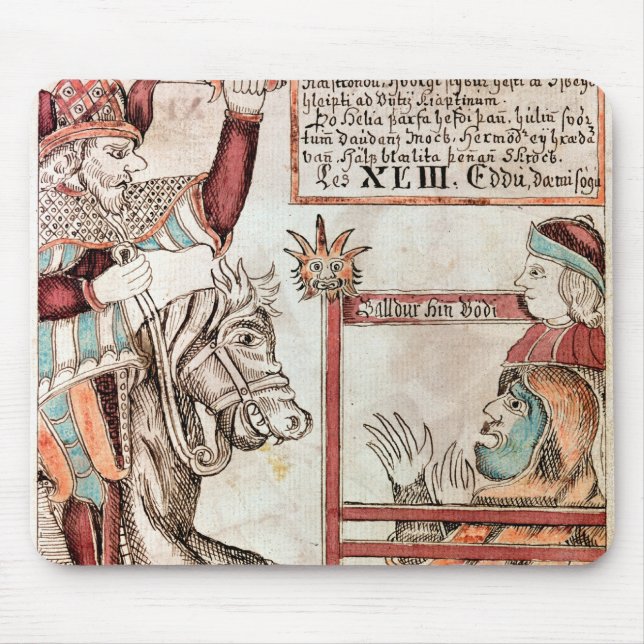 Hermod grensle Sleipnir Musmatta (Framsidan)