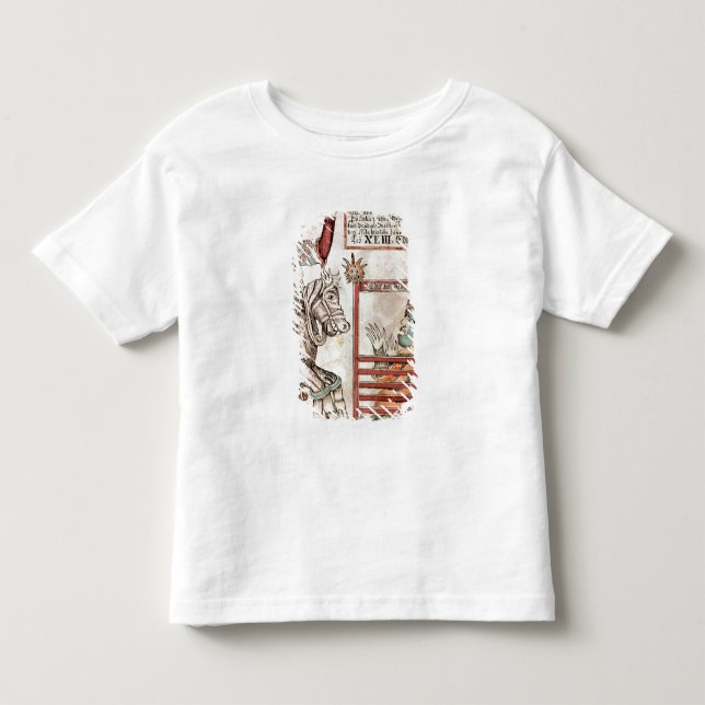 Hermod grensle Sleipnir Tee Shirt (Framsida)