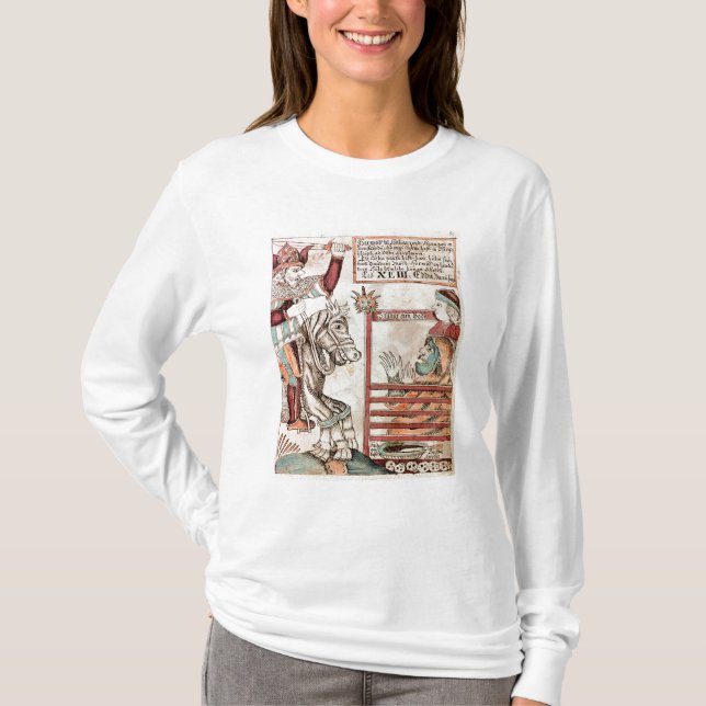 Hermod grensle Sleipnir Tee Shirt (Framsida)