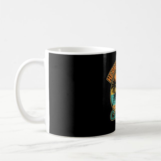 Hermosa Beach � Australien � kustjude Kaffemugg (Vänster)