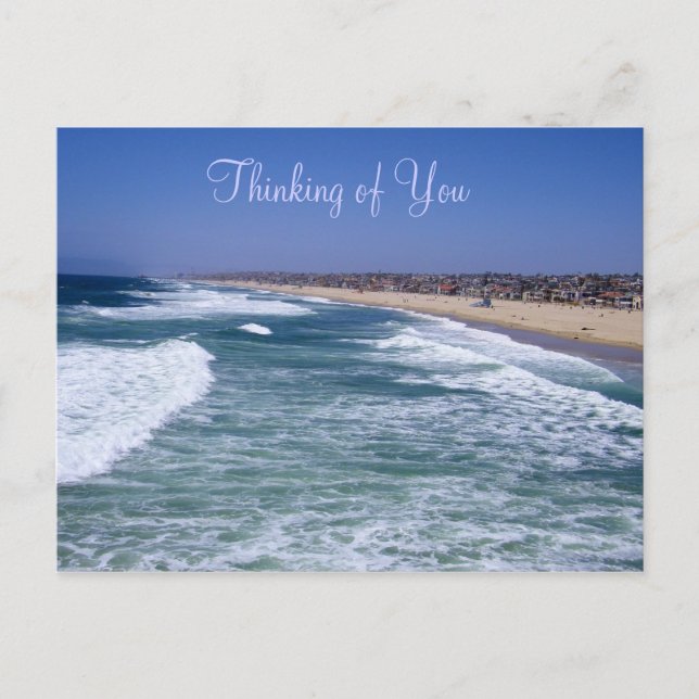 Hermosa Beach,Ca_ vykort (Framsida)