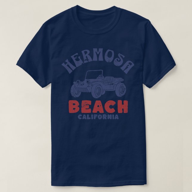 Hermosa Beach i nöd T Shirt (Design framsida)