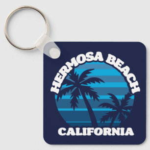 Hermosa Beach, Kalifornien Nyckelring