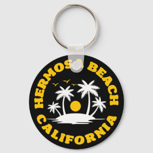 Hermosa Beach, Kalifornien Nyckelring