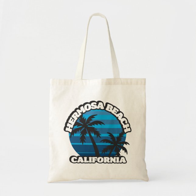 Hermosa Beach, Kalifornien Tygkasse (Framsidan)