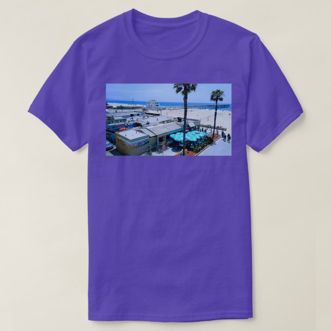 Hermosa Beach T Shirt (Design framsida)
