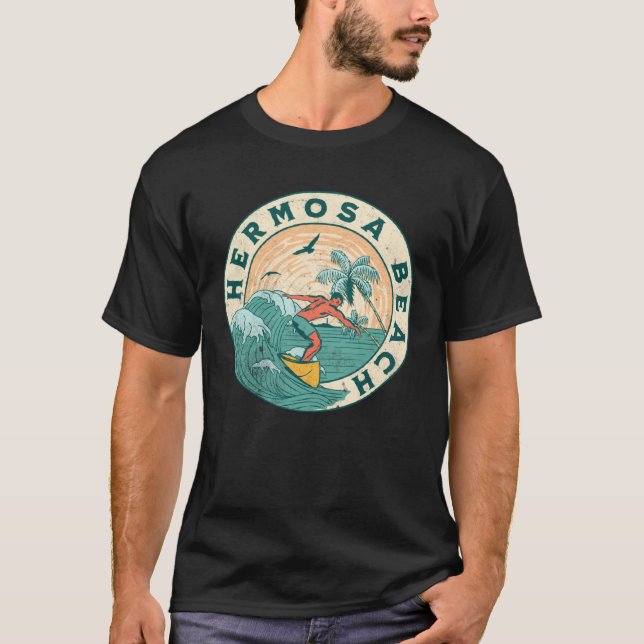 Hermosa Beach T Shirt (Framsida)