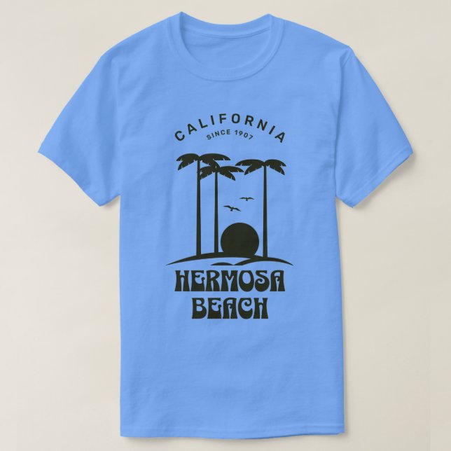Hermosa Beach TShirt 1 T Shirt (Design framsida)