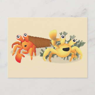 Hermy och Rover Vykort