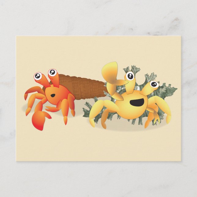 Hermy och Rover Vykort (Framsida)