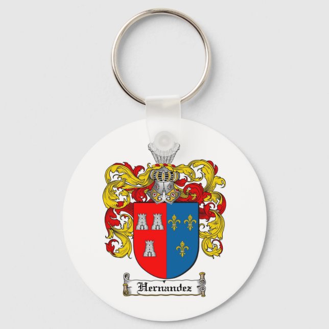 HERNANDEZ FAMILY CREST - HERNANDEZ JACKAR ARM NYCKELRING (Framsida)