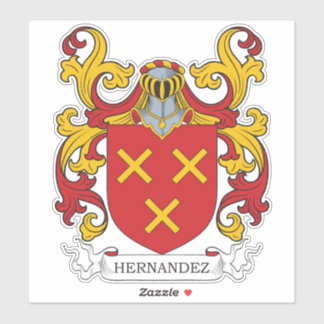 Hernandez Family Crest Klistermärken