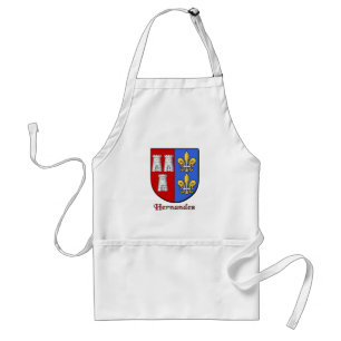 Hernandez Family Shield Apron Förkläde