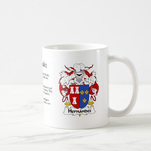 Hernandez vapensköldkopp kaffemugg (Höger)