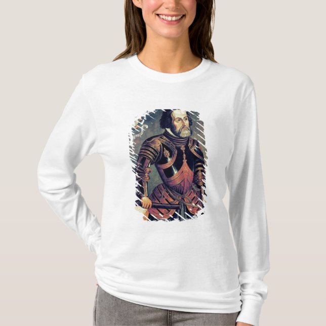 Hernando Cortes T-shirt (Framsida)