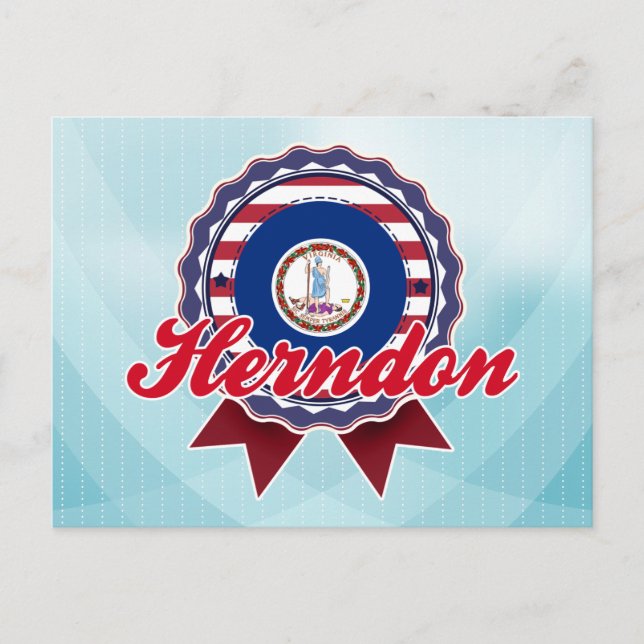 Herndon, VA Vykort (Framsida)