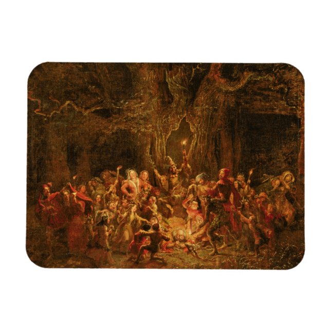 Hernes ek från "The Merry Wives of Windsor" av W Magnet (Horisontell)