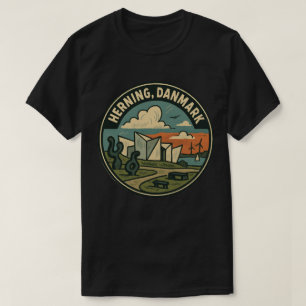 Herning Danmark Modern Konst T Shirt