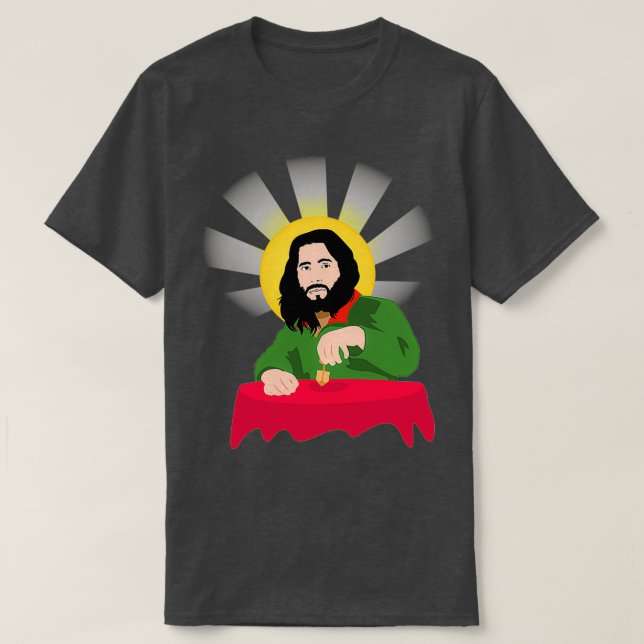 Hernyj Jesus var en jude Dreidel judish Hanukkah T Shirt (Design framsida)