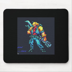 Hero (90:s Retro Video Game Pixel Stil Art) Musmatta