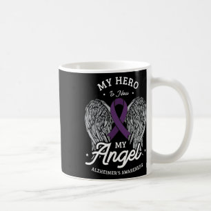 Hero är nu min ängel Alzheimerheimers medvetenhet  Kaffemugg