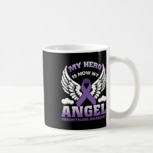 Hero är nu min ängel Fibromyalgia Awareness Day Su Kaffemugg