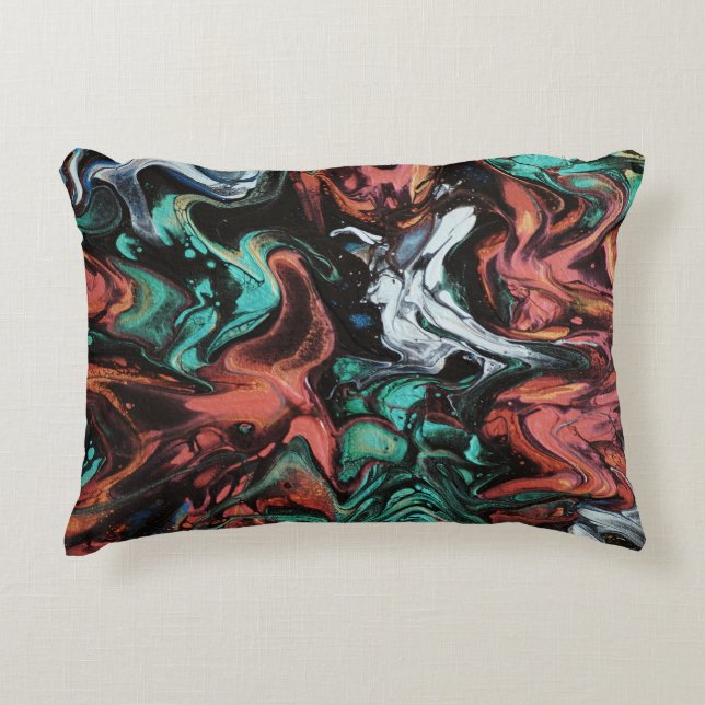 Hero Collision Accent Pillow Prydnadskudde (Framsidan)
