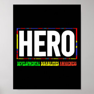 HERO Development Disabilities Awareness Poster