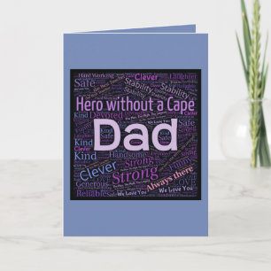 Hero Fars dag Kort