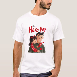 Hero Fars dag T Shirt