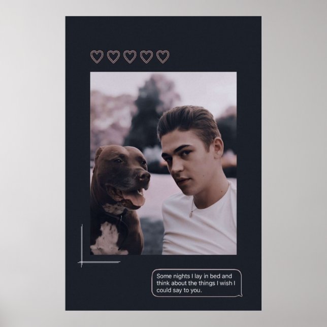 Hero Fiennes tiffin AFTER Poster (Framsidan)