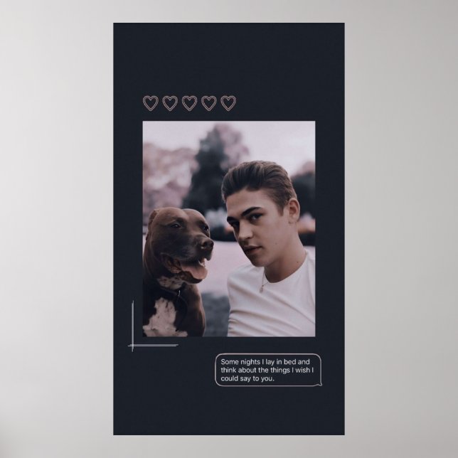Hero Fiennes tiffin AFTER Poster (Framsidan)