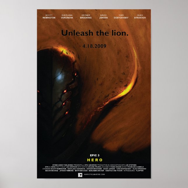 "Hero"-filmen Poster (Framsidan)