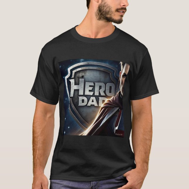 HERO PAPPA FAR STRDAY T SHIRT (Framsida)