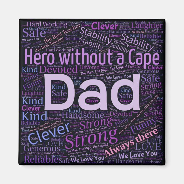 Hero Pappa Magnet (Framsidan)