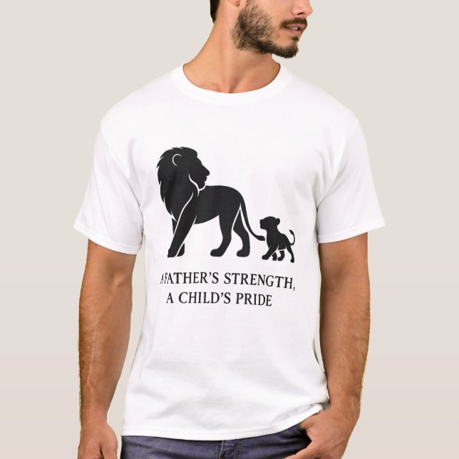 Hero T-Shirt-dagen för det minimalistiska Far - mo T Shirt (Framsida)