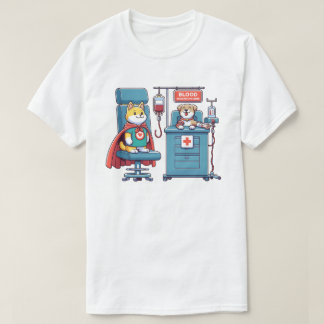 Hero Valps Blood Donation - Lifesaver Hund Tee