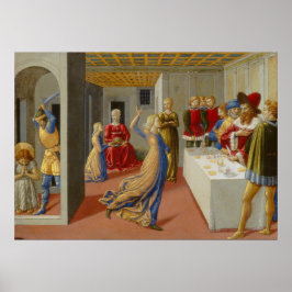 Herodes-Benozzo Gozzoli Fine Art Poster