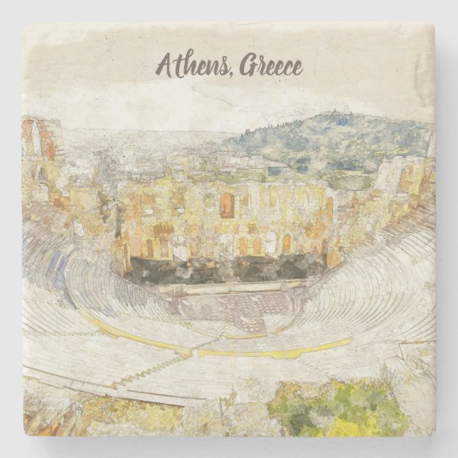 Herodion Stone Underlägg - Aten (Framsidan)