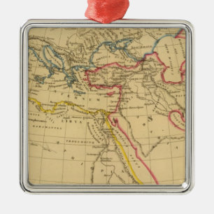 Herodotus geografi julgransprydnad metall