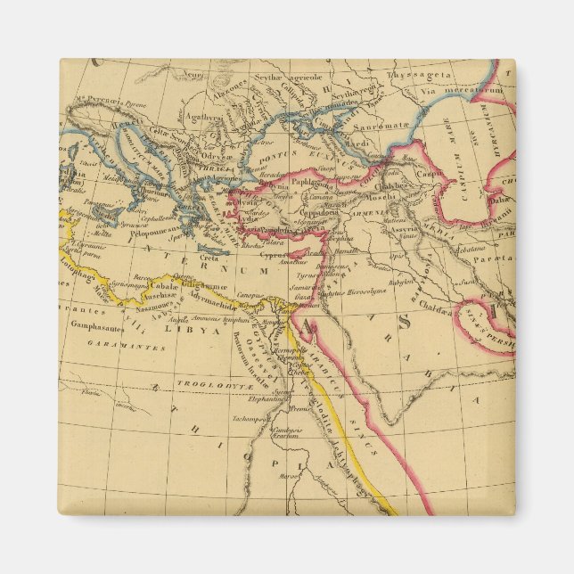 Herodotus geografi magnet (Framsidan)