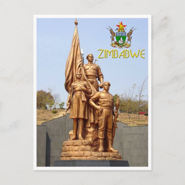Heroes Acre, Harare - vykort för Zimbabwe (Framsida)