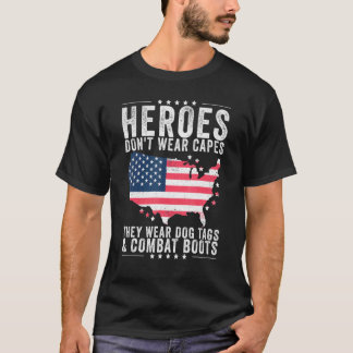 Heroes Bäror inte upp sina Bäror Hundbrickor och C T Shirt