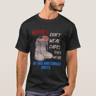 Heroes Bäror inte upp sina Bäror Hundbrickor och C T Shirt