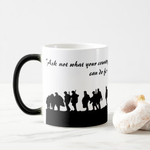 Heroes Black 11 oz Combo Mugg