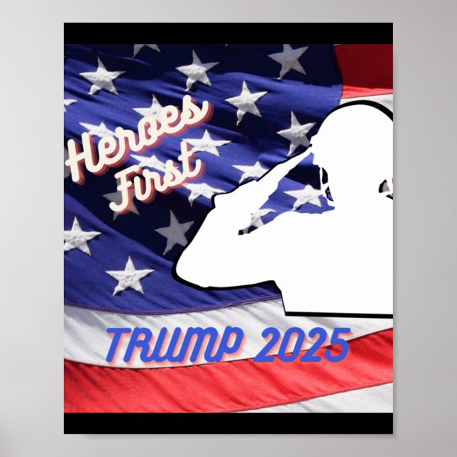 Heroes First Dt 2025 [soldat] Poster (Framsidan)