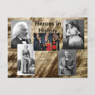 Heroes in History Collection - the story Vykort