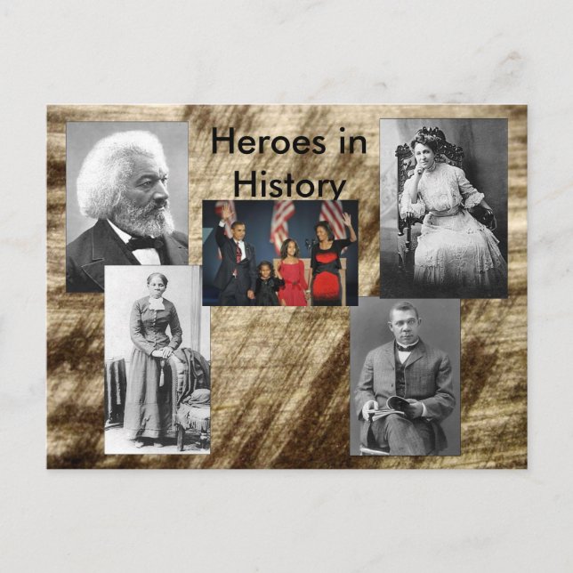 Heroes in History Collection Vykort (Framsida)